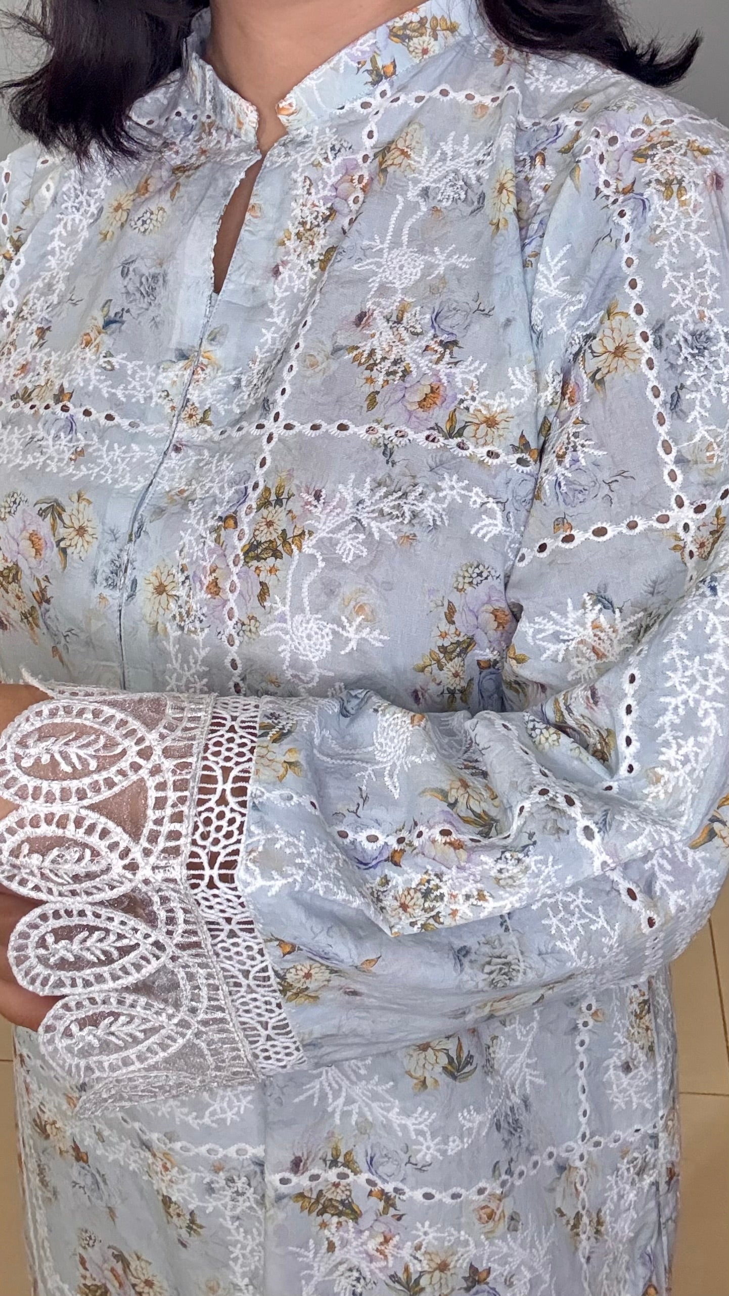 Sky Whisper Kurta