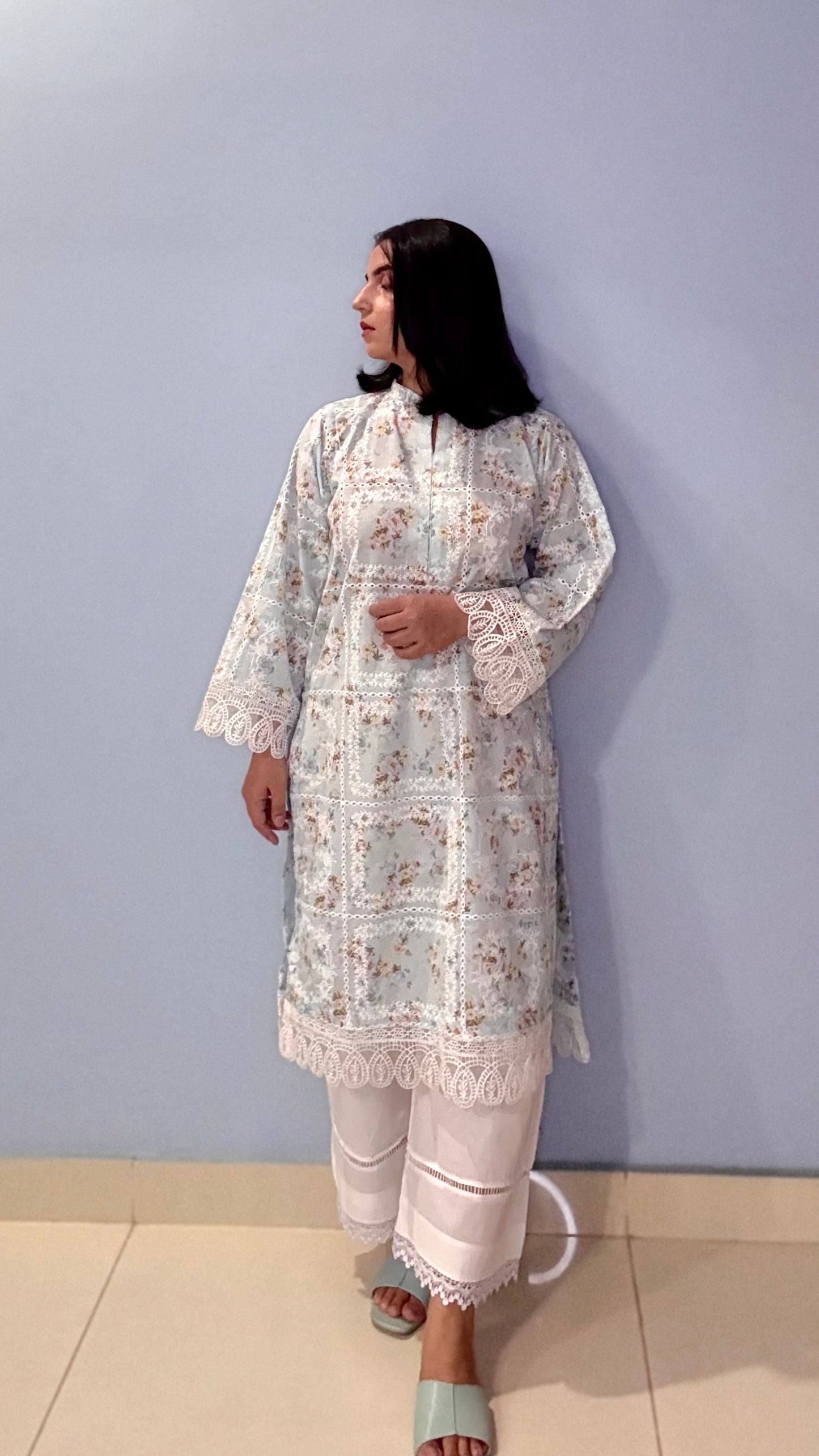 Sky Whisper Kurta